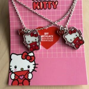 Claire's Sanrio Hello Kitty BFF necklace new